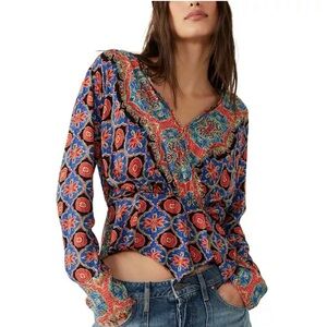 Free People Falling for You Top SZ M
